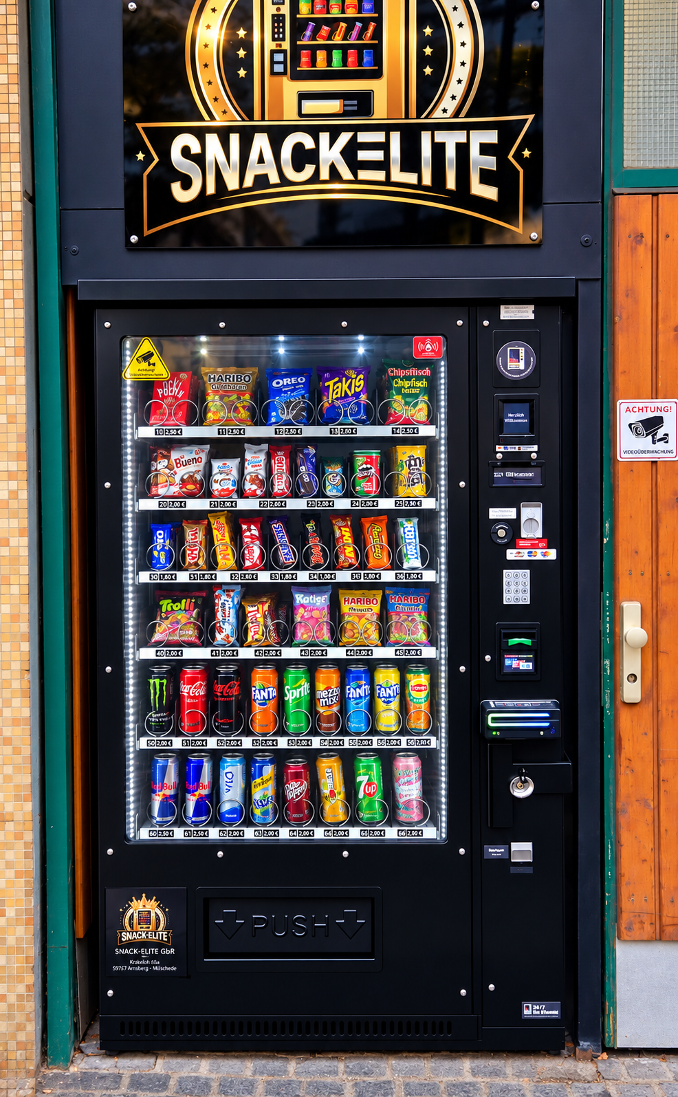 SNACK-ELITE Automat Arnsberg-Hüsten